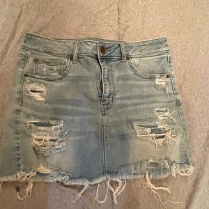 American Eagle blue Jean skirt size 12
